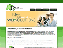 Tablet Screenshot of p5websolutions.com